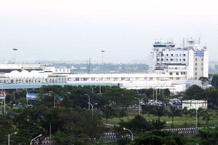 Airport View from Ethnotel Hotel